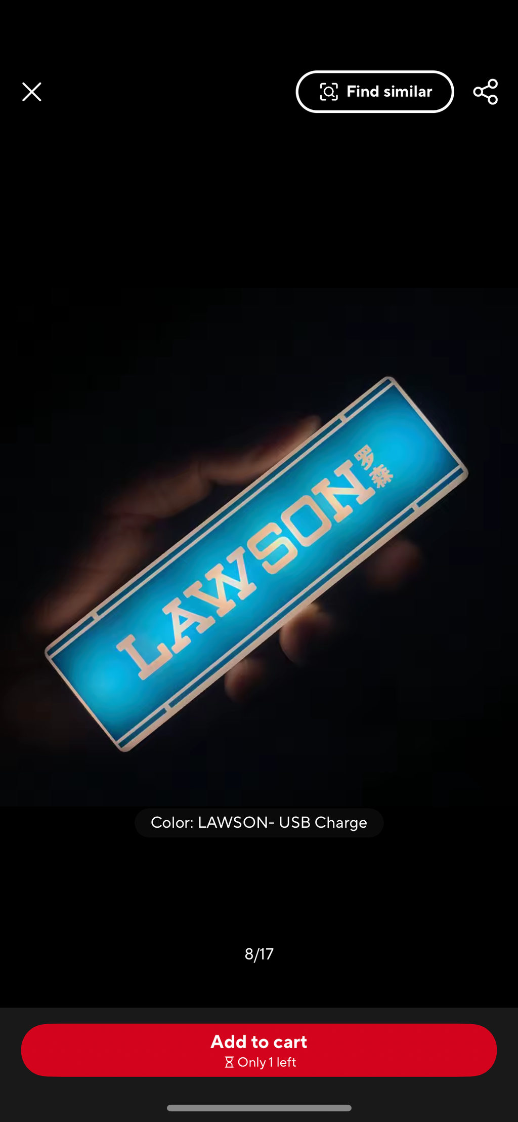 Lawson Lightbox Fridge Magnet
