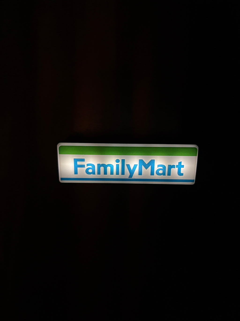 Family Mart Lightbox Fridge Magnet (Style 1)