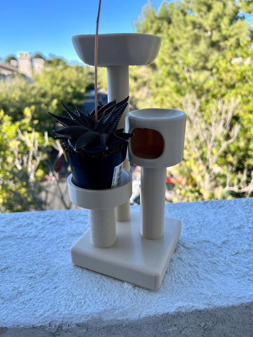 Cat Tree Plant Stand – Multi-Level Succulent Holder
