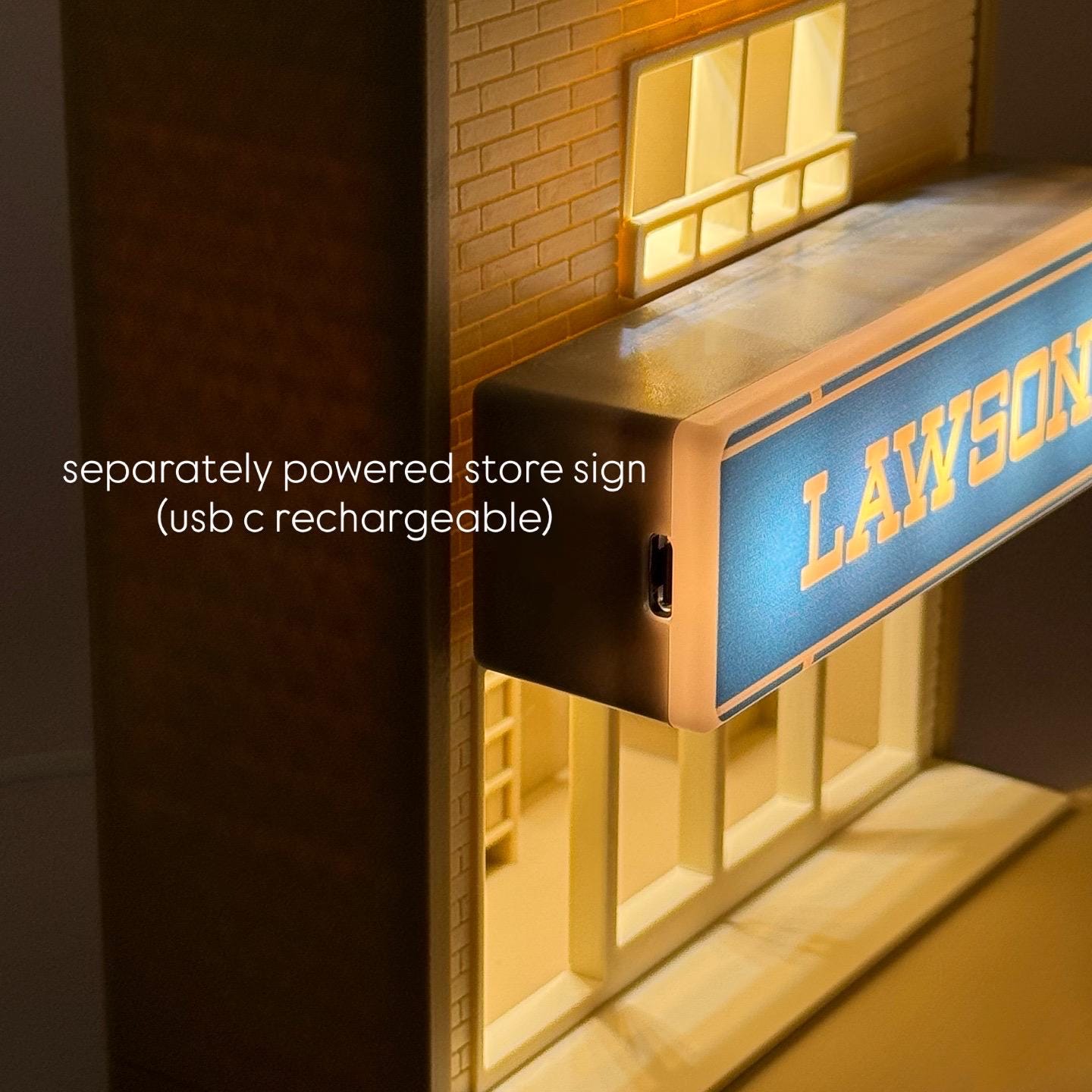 Mini Japanese Convenience Store Konbini Inspired Diorama