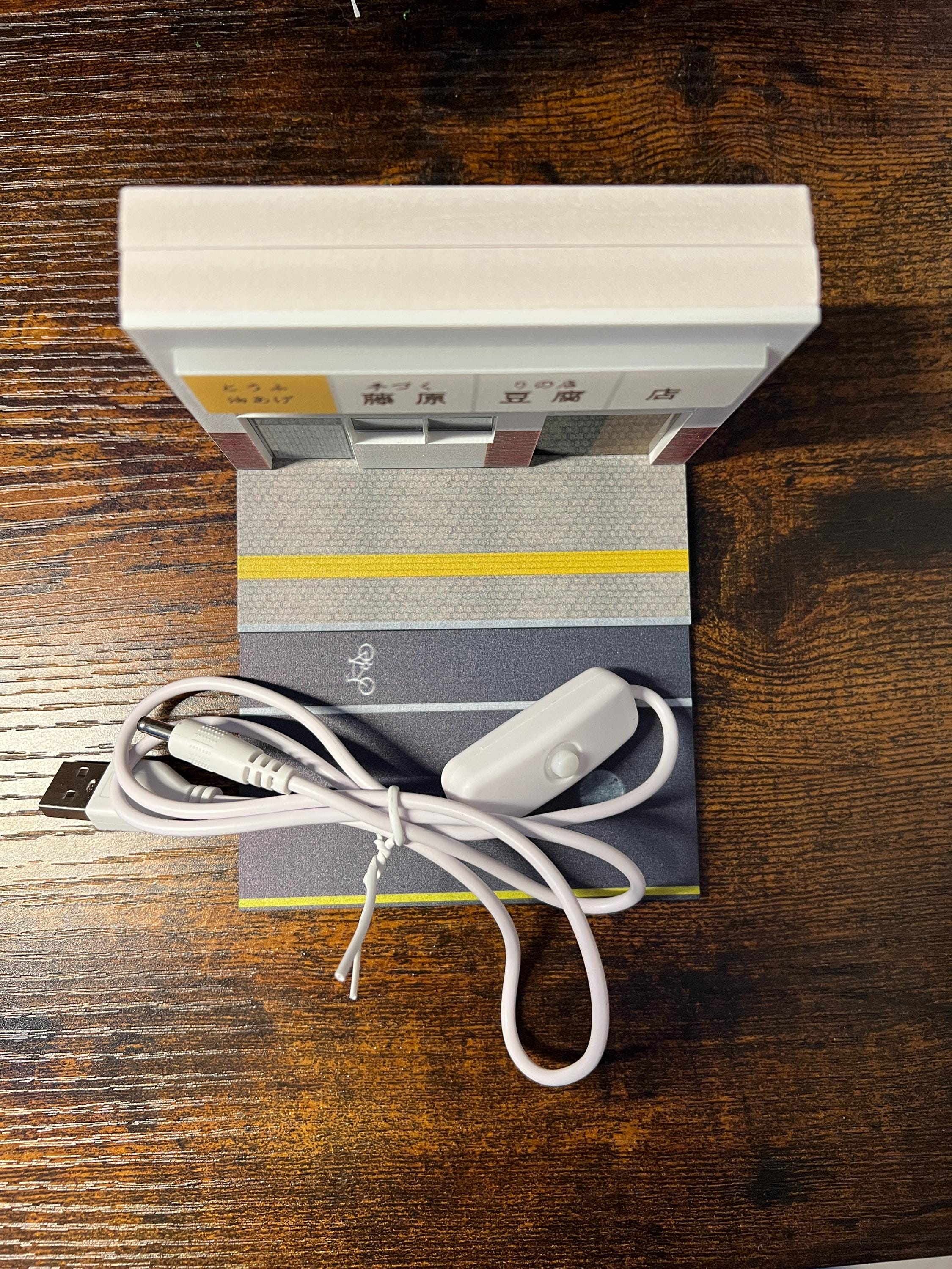 Initial D Anime Inspired AE86 Diorama 1/64 Scale