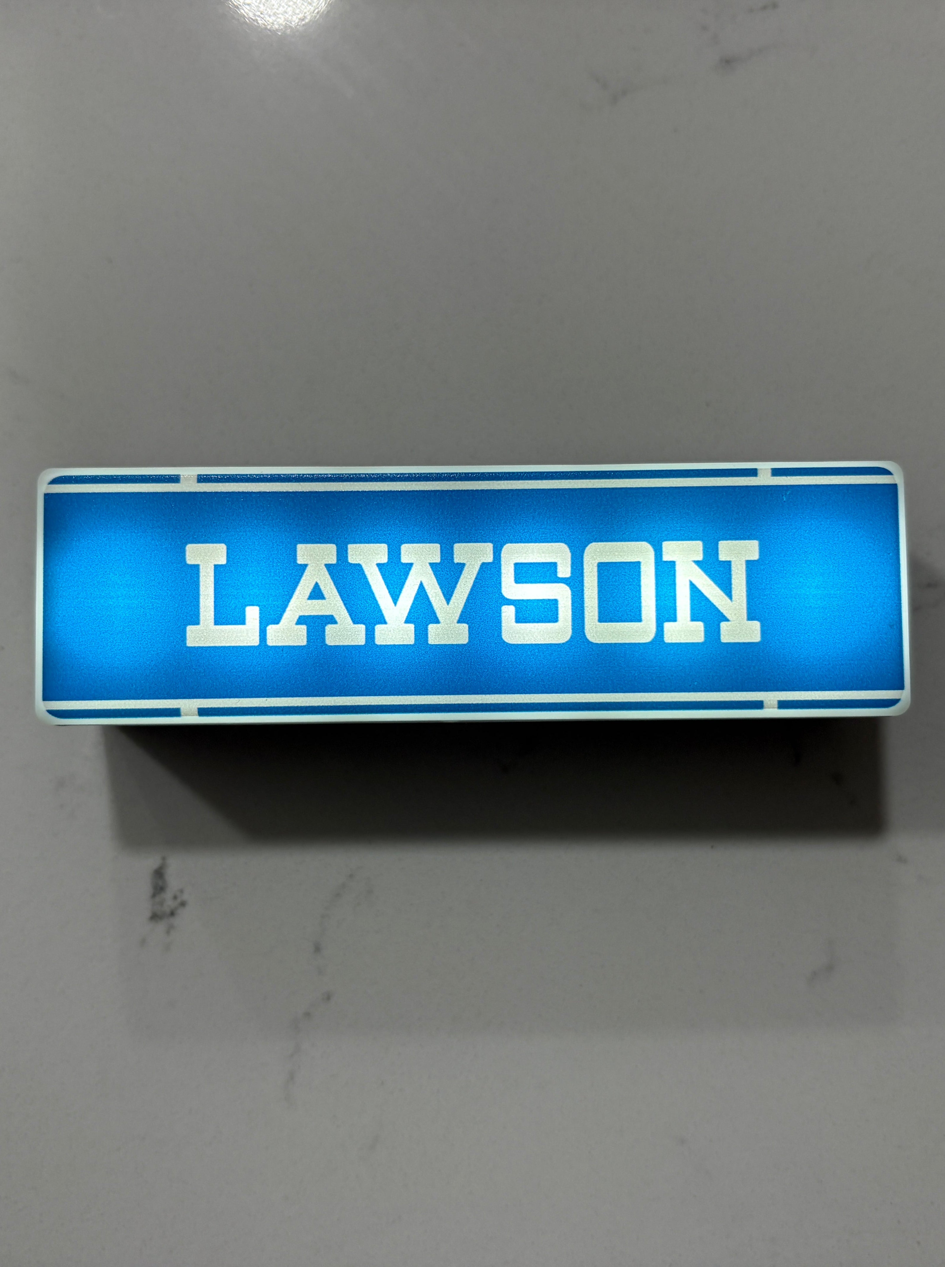 Lawson Lightbox Fridge Magnet