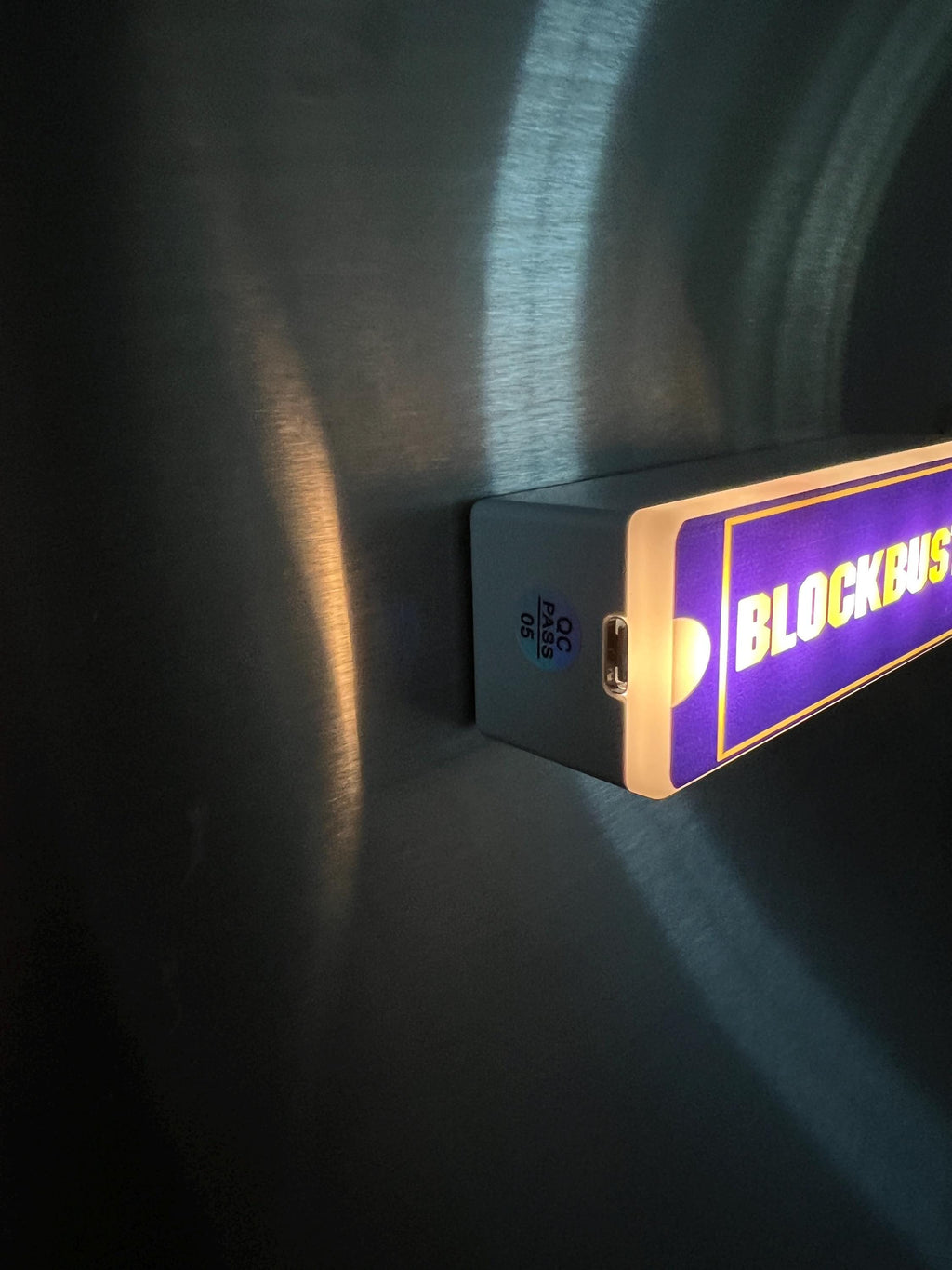 Miniature 90's Storefront Fridge Magnet Blockbuster