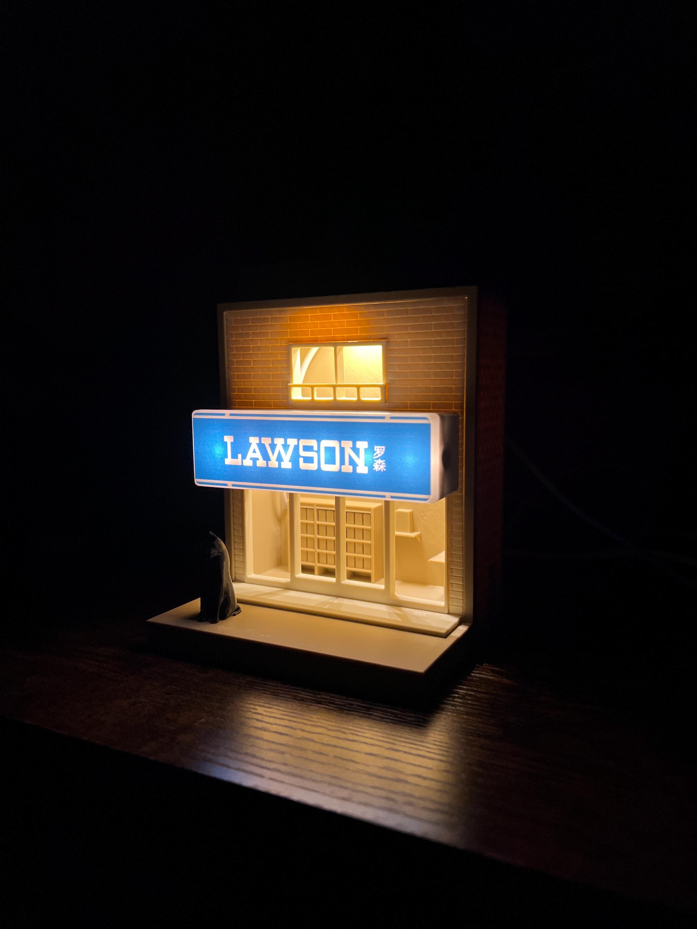 Mini Japanese Convenience Store Konbini Inspired Diorama
