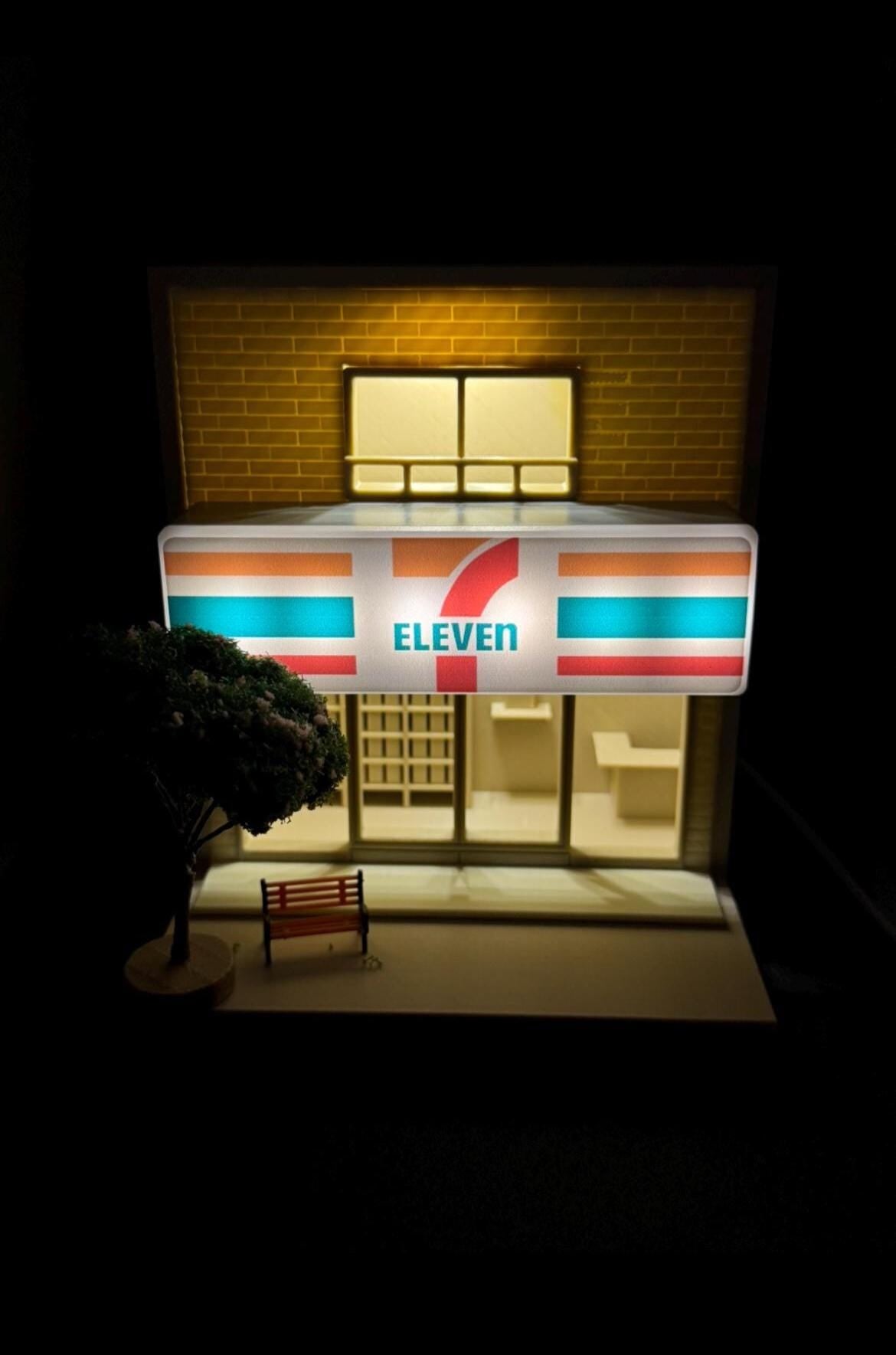 Mini Japanese Convenience Store Konbini Inspired Diorama