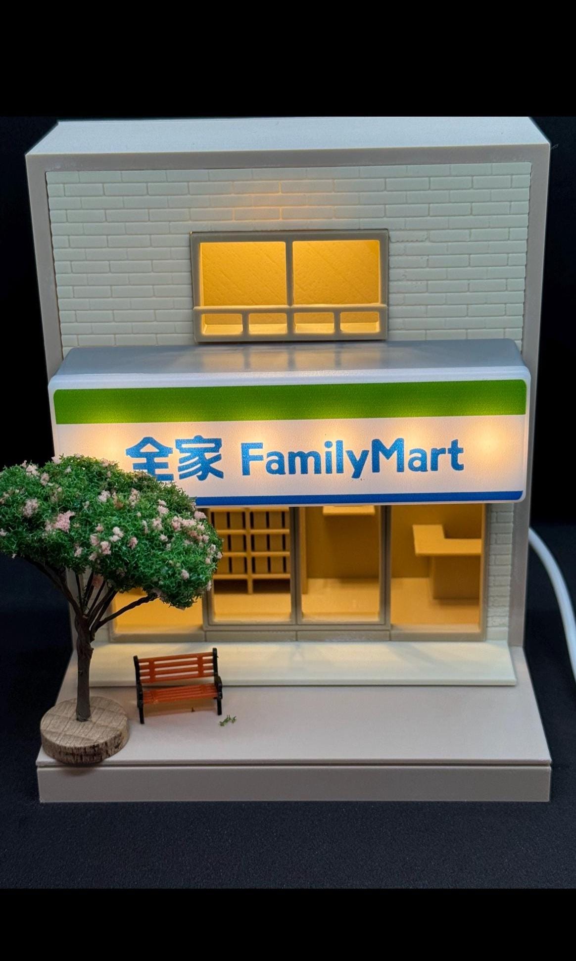Mini Japanese Convenience Store Konbini Inspired Diorama